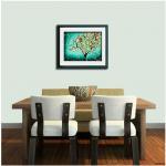 Whimsical Turquoise Tree of..